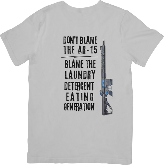 DON'T BLAME THE AR-15, BLAME THE LAUNDRY DETERGENT EATING GENERATION