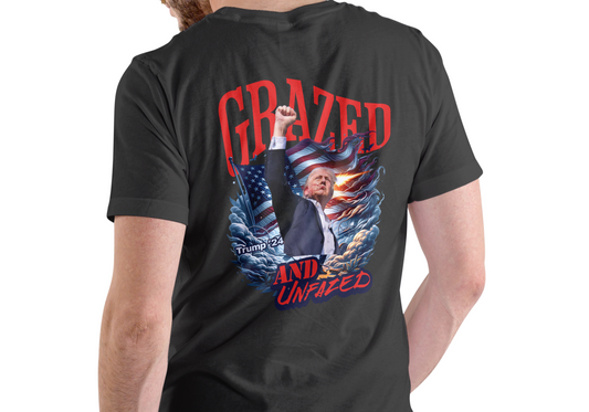 GRAZED AND UNFAZED TRUMP 2024 SHIRT