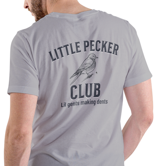 LITTLE PECKER CLUB. LIL GENTS MAKING DENTS SHIRT