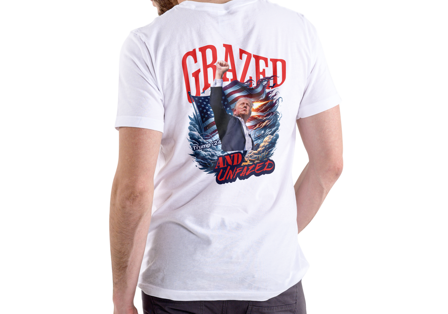 GRAZED AND UNFAZED TRUMP 2024 SHIRT