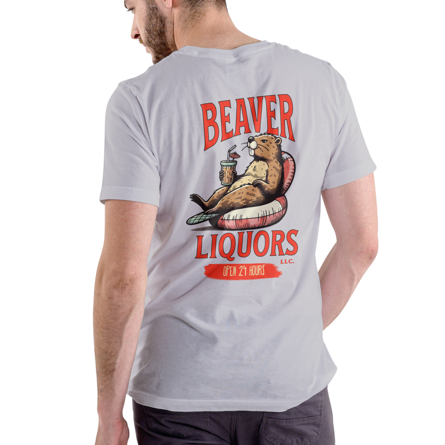 Beaver Liquors T Shirt, Unisex, Cotton