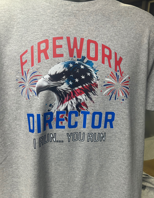 FIREWORK DIRECTOR, I RUN... YOU RUN