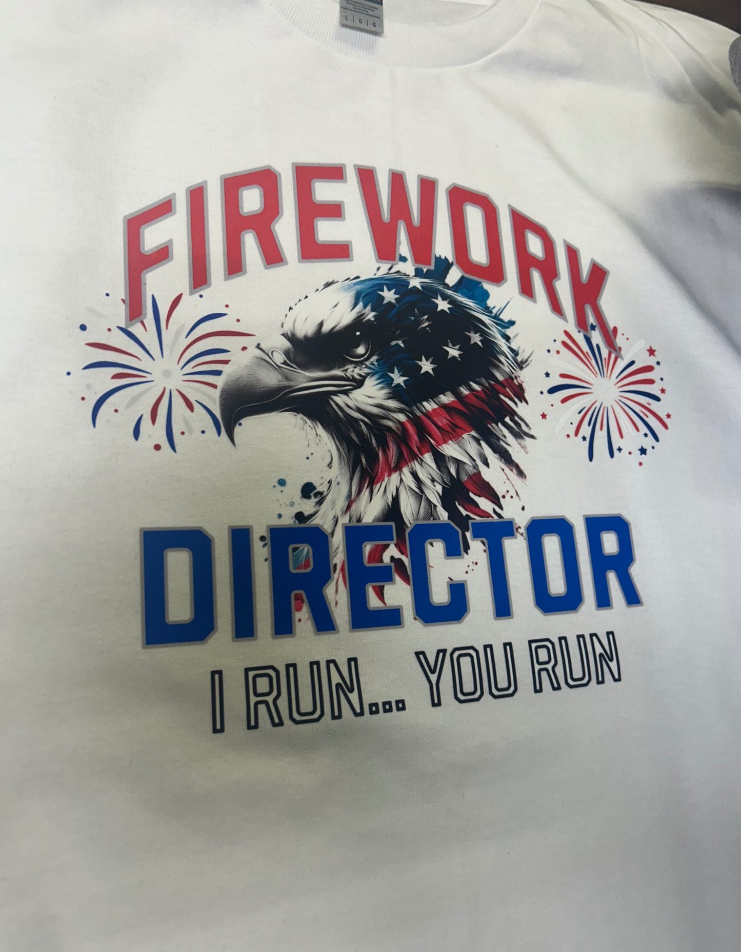 FIREWORK DIRECTOR, I RUN... YOU RUN