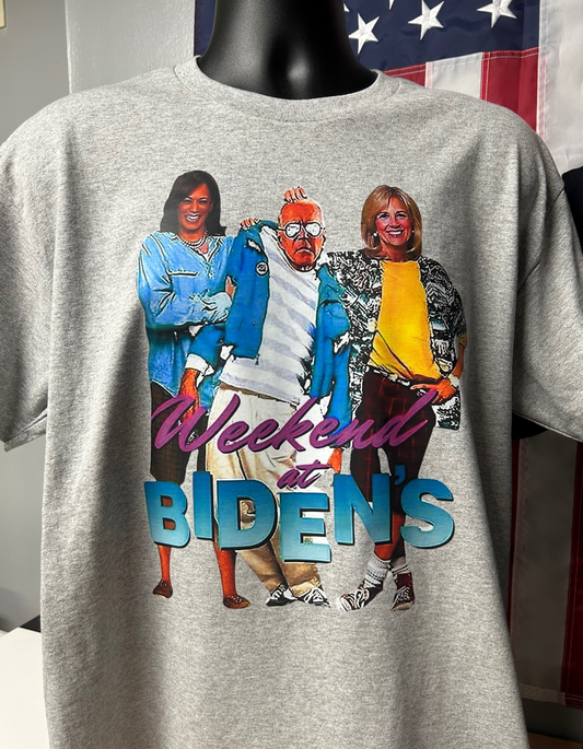 WEEKEND AT BIDENS, Short sleeve shirt