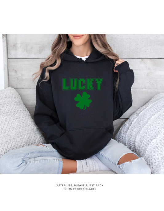 Hoodie, LUCKY SHAMROCK