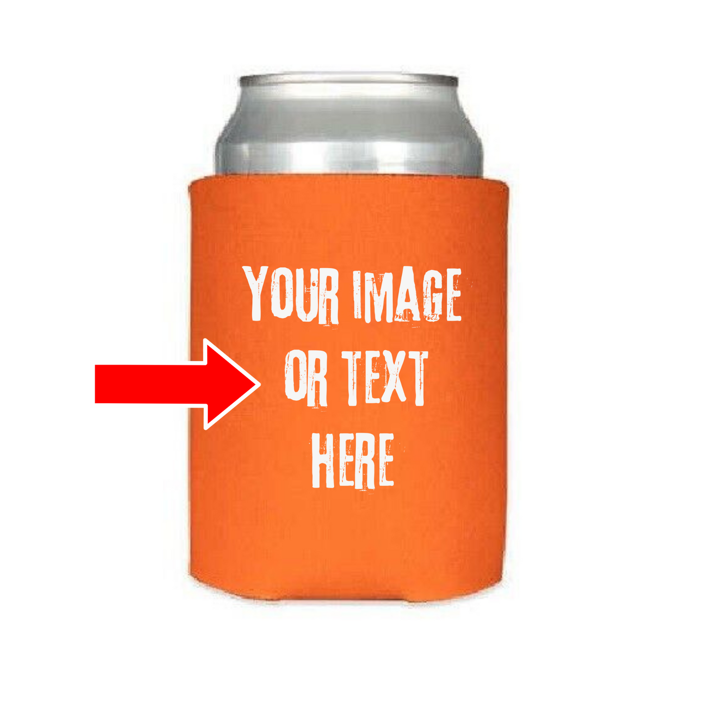 Personalized Can Koozies, 7 Colors to Choose