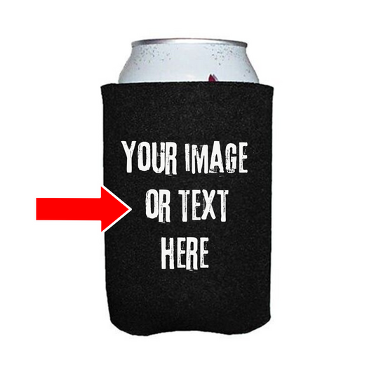 Personalized Can Koozies, 7 Colors to Choose