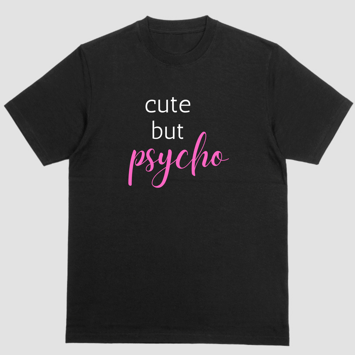 Short sleeve shirt, CUTE BUT PSYCHO