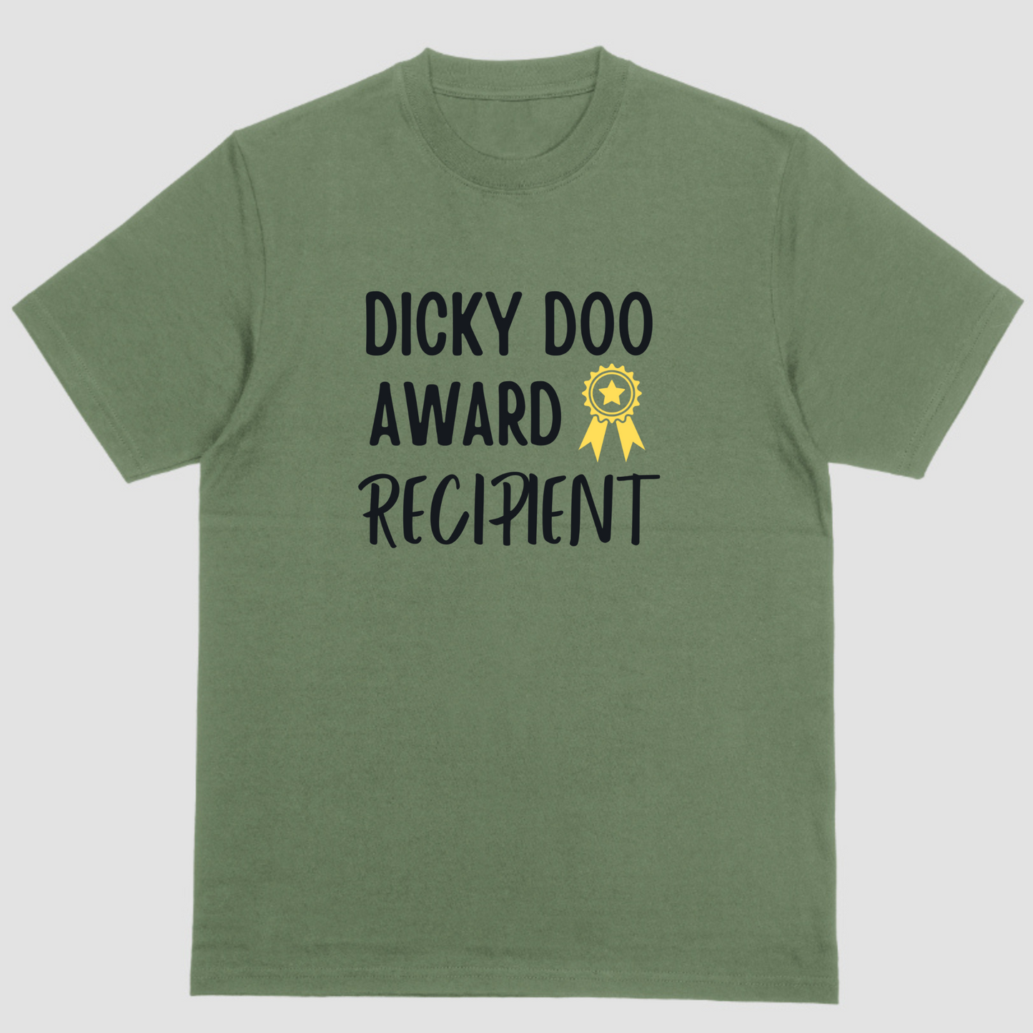 Short sleeve shirt, DICKY DOO AWARD RECIPIENT