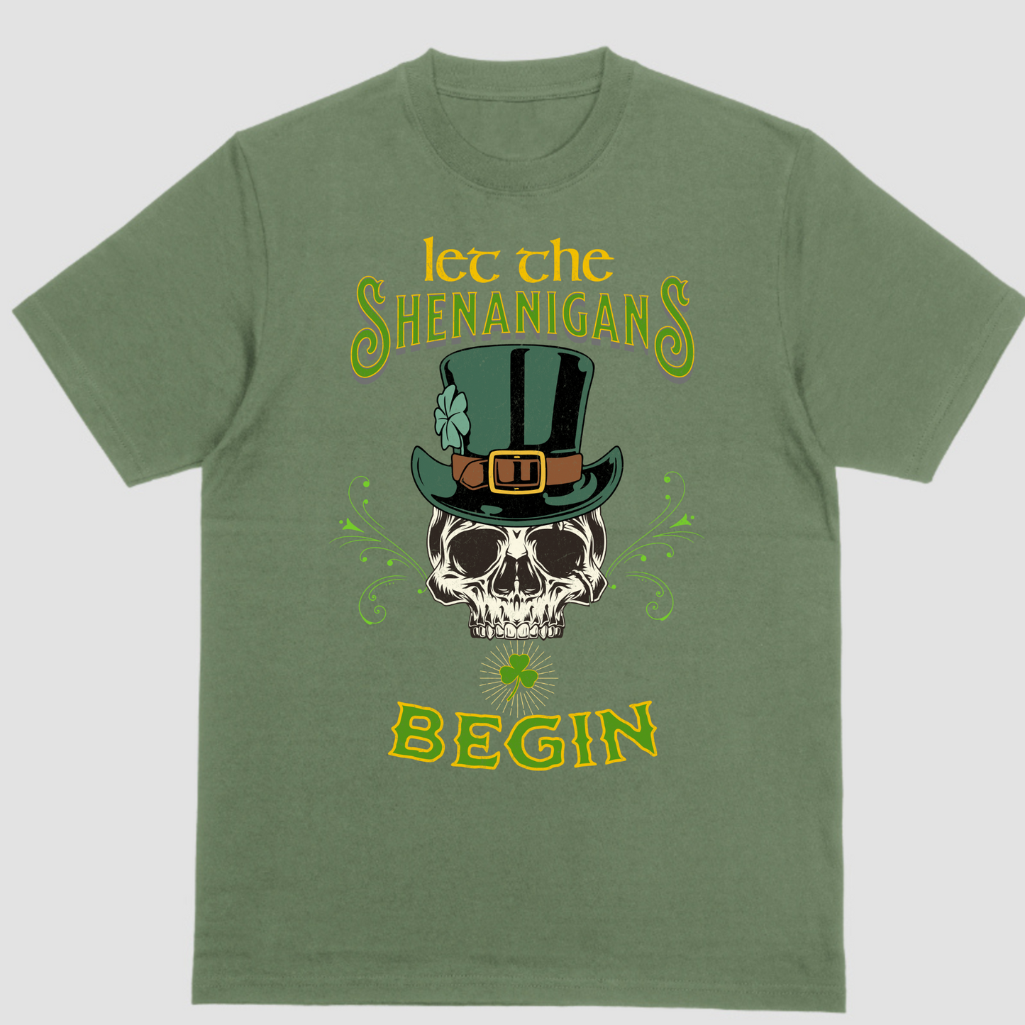 LET THE SHENANIGANS BEGIN, St Patricks Day Shirt