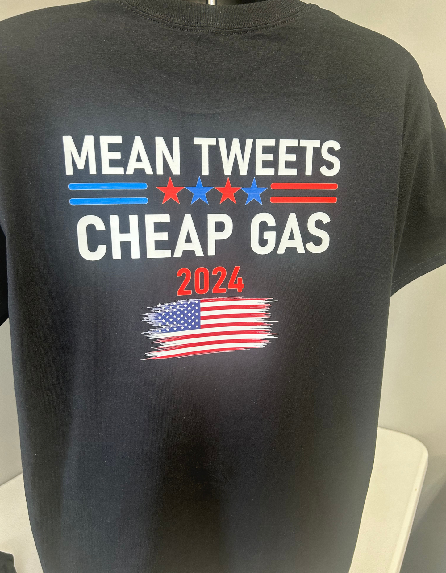 Pocket T. MEAN TWEETS CHEAP GAS 2024 TRUMP