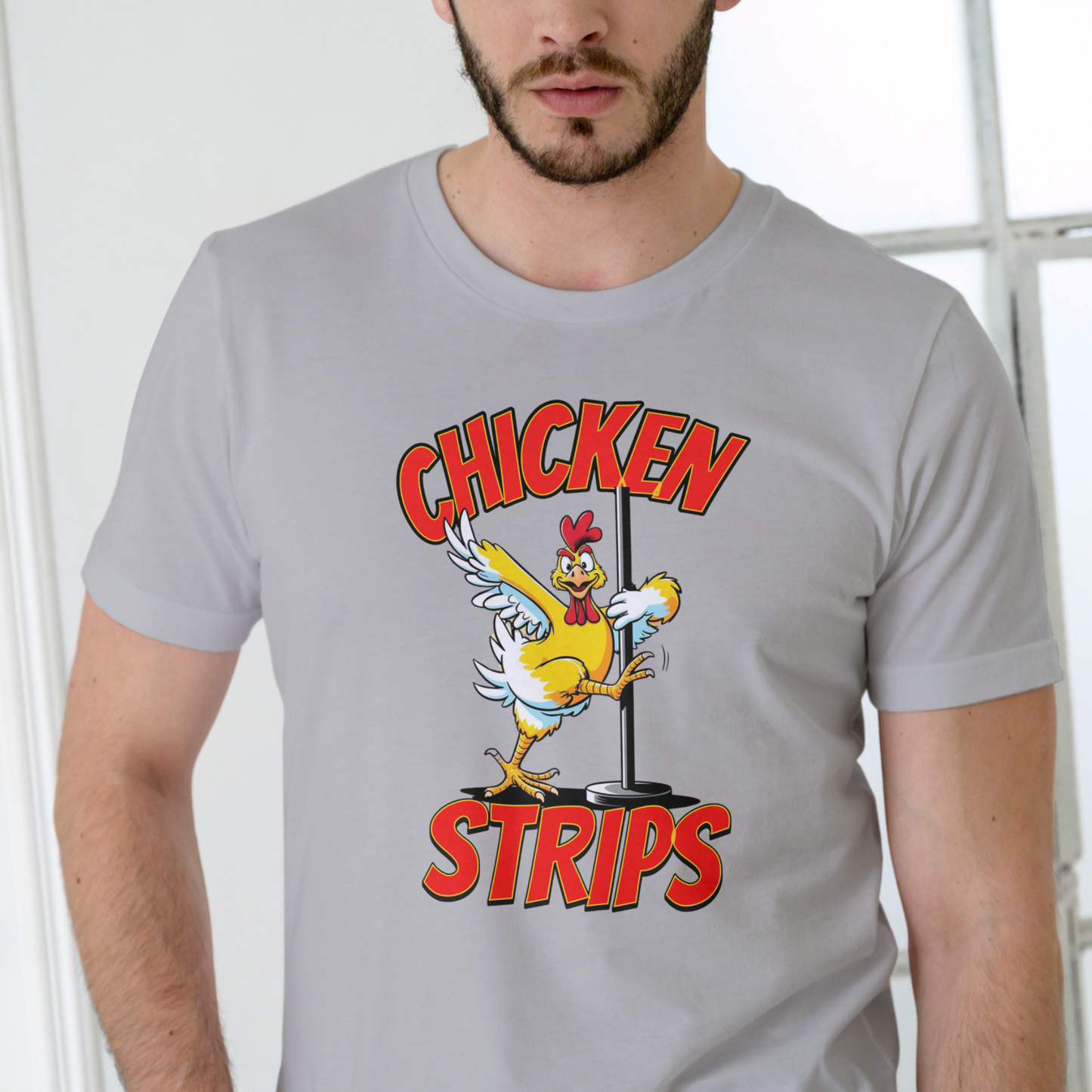 CHICKEN STRIPS T SHIRT