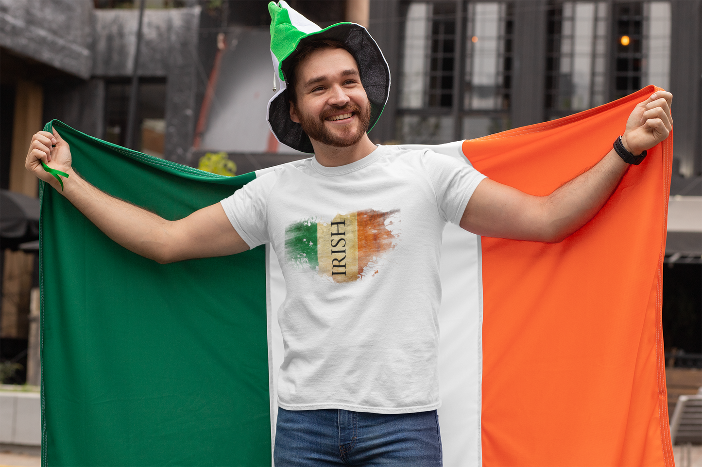 Short sleeve T shirt, IRISH